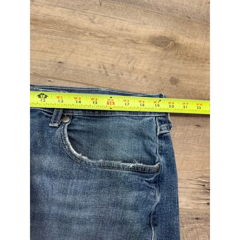 Wrangler‎ 20X Mens 44MWXSH Relaxed Straight Leg Jeans Blue Medium Wash 38x32